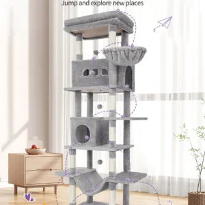 Arbre à chat multi‑niveaux